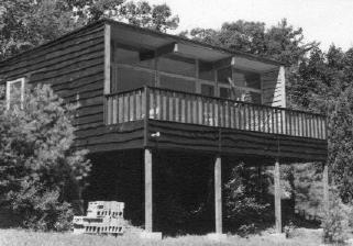 Bob and Trudy's house at the camp