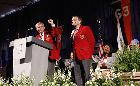 Gift Committee co-chairs Bob Johnson and Martin Schrage