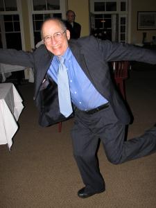 Larry dancing