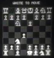 My chess board display on the DEC 340