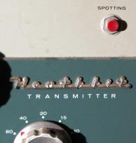 The transmitter's SPOTTING button