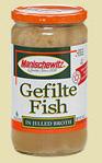 A jar of gefilte fish