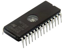 An EPROM package