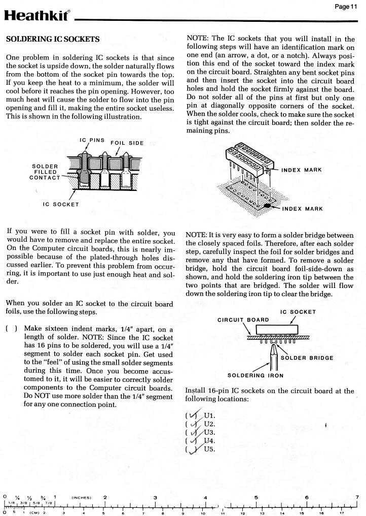 Heathkit soldering course, page 11
