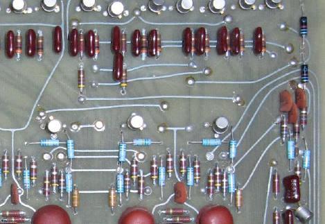 Printed-circuit board from PDP-6 computer