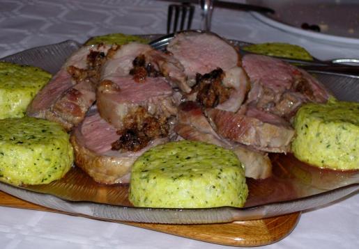The <i>selle d’agneau rôtie</i>