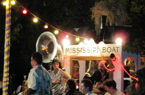 The Mississipi river boat